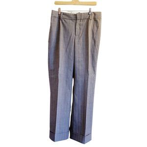 Gap Stretch Wool Pin Stripe Trouser Pants